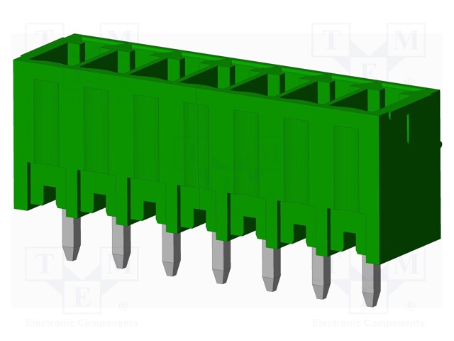 Connector: pluggable terminal block; socket; male; straight; THT