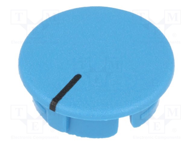 Cap; ABS; blue; push-in; Pointer: black; Application: A2520,A2620