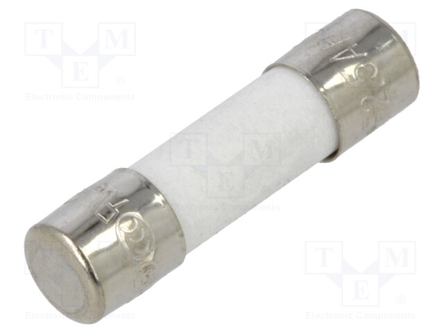 Fuse: fuse; 2.5A; 250VAC; ceramic; 20x5mm; brass; bulk