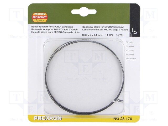 Band saw blade; wood,plastic; 14teeth/inch; PR27172