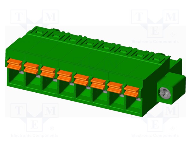 Connector: pluggable terminal block; plug; female; straight; 12A