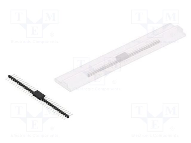 Connector: pin strips; pin header; male; PIN: 31; 2mm; SMT; 1x31