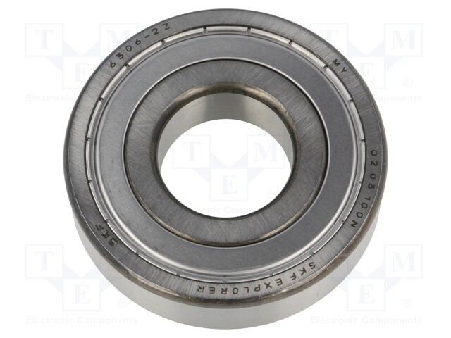 Bearing: single row deep groove ball; Øint: 30mm; Øout: 72mm