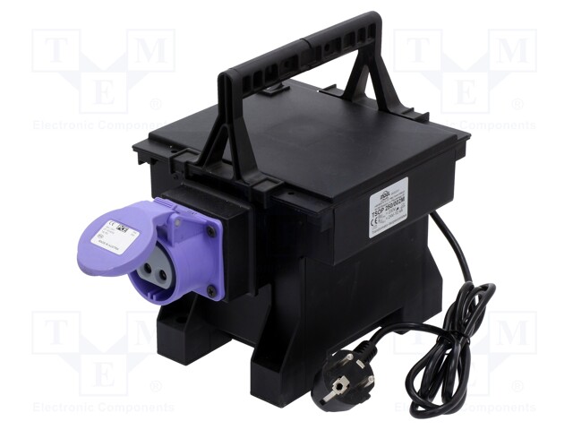 Transformer: safety; 230VAC; 24V; 10.4A; Thermal class: Ta40B