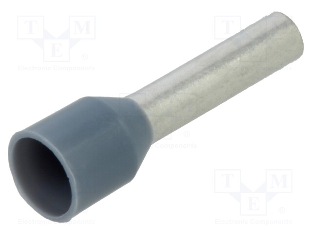 Tip: bootlace ferrule; insulated; copper; 2.5mm2; 10mm; tinned