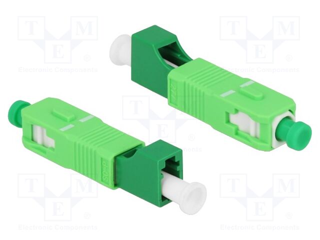 Adapter; LC/PC,SC/PC; green; -40÷75°C