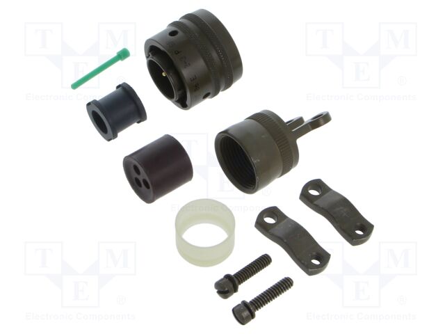 Connector: circular; plug; PT/451