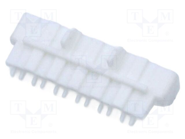 Plug; wire-wire; male; Mini-Fit Jr; 4.2mm; PIN: 10; w/o contacts