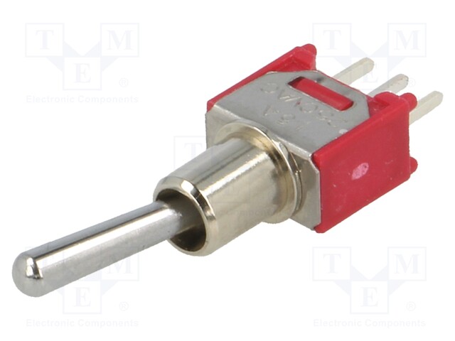 Switch: toggle; Pos: 3; SP3T; ON-OFF-ON; 3A/28VDC; -30÷85°C; 20mΩ
