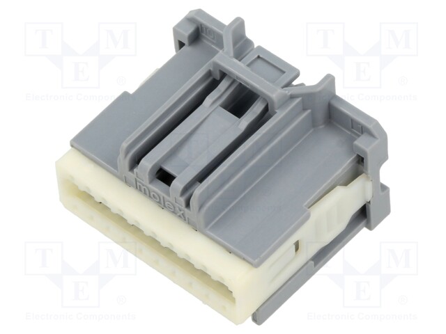 STAC64 ASSY RCPT 20 CKT GRY POL B