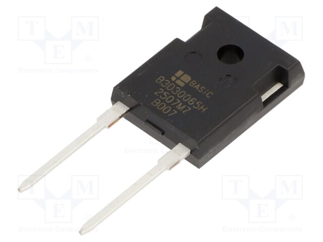 Diode: Schottky rectifying; SiC; THT; tube