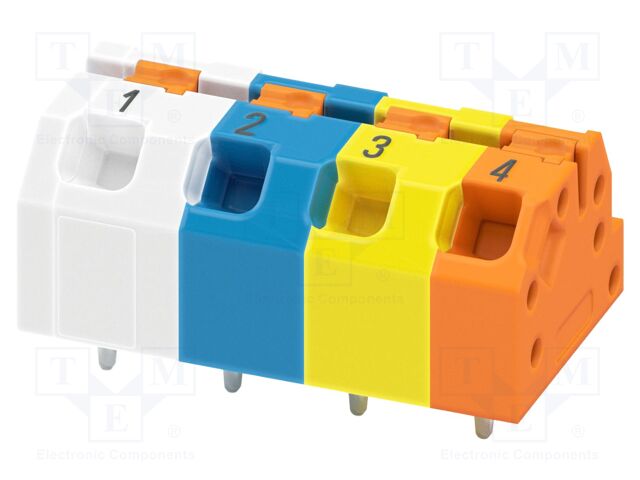 Connector: PCB terminal block; terminal; SPTAF 1; 16A; 320V; PIN: 4