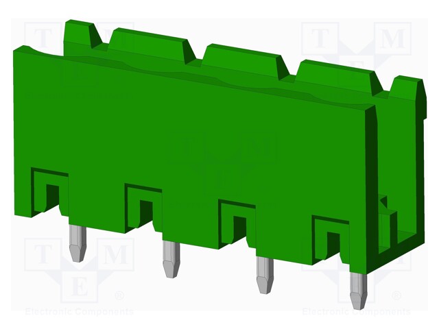 Connector: pluggable terminal block; socket; male; straight; THT