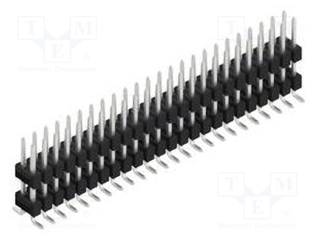 Connector: pin strips; pin header; male; PIN: 48; 2.54mm; SMT; 2x24