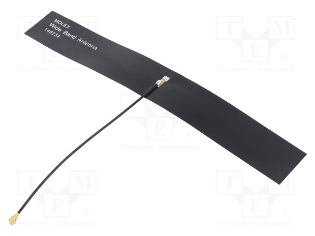 Antenna; GSM,LTE; 1.8dBi,2.8dBi,5dBi; linear; U.FL; Len: 100mm
