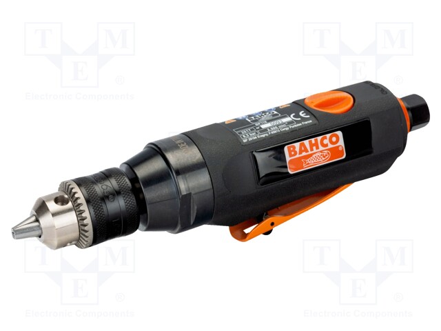 Tool: low revolution grinder; pneumatic