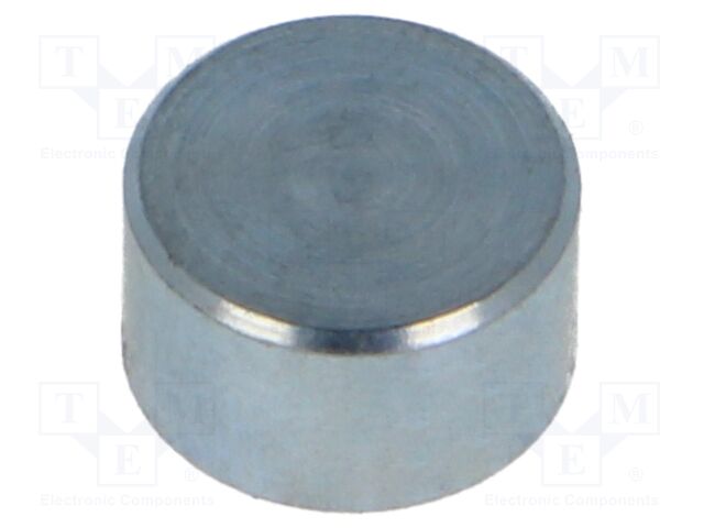 Magnet: permanent; samarium, cobalt; 11N; Ø: 8mm; H: 4.5mm; steel