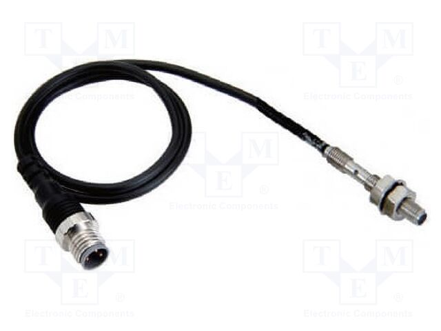 Sensor: inductive; OUT: PNP / NC; 0÷0.8mm; 10÷30VDC; M4; IP67; PIN: 3