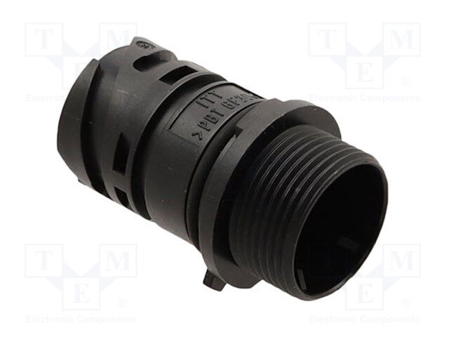 Connector: circular; plug; male; APD; PIN: 1; IP67; silver plated