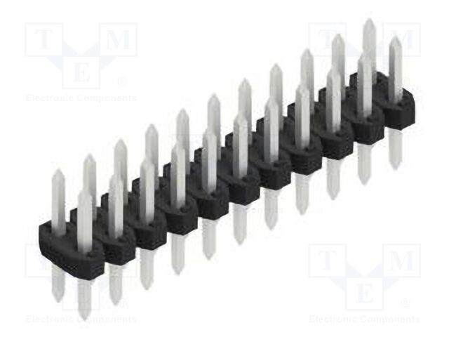 Connector: pin strips; pin header; male; PIN: 22; 2mm; THT; 2x11