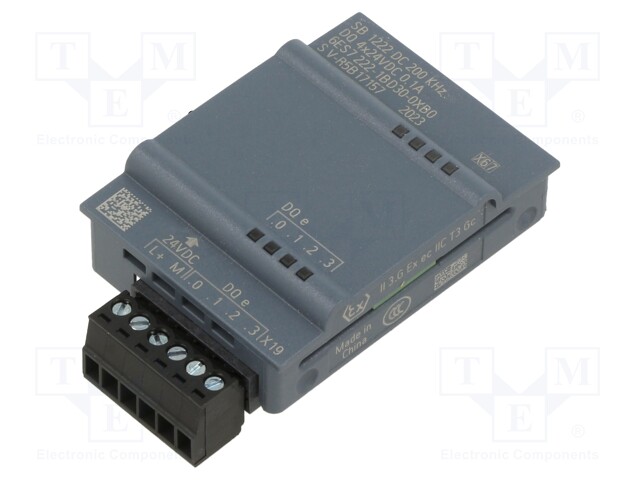 Module: extension; 5VDC; OUT: 4; Series: S7-1200; OUT 1: transistor