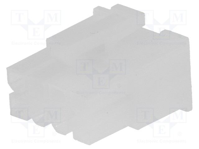 Plug; wire-wire/PCB; female; N42W; 4.2mm; PIN: 8; w/o contacts; 600V