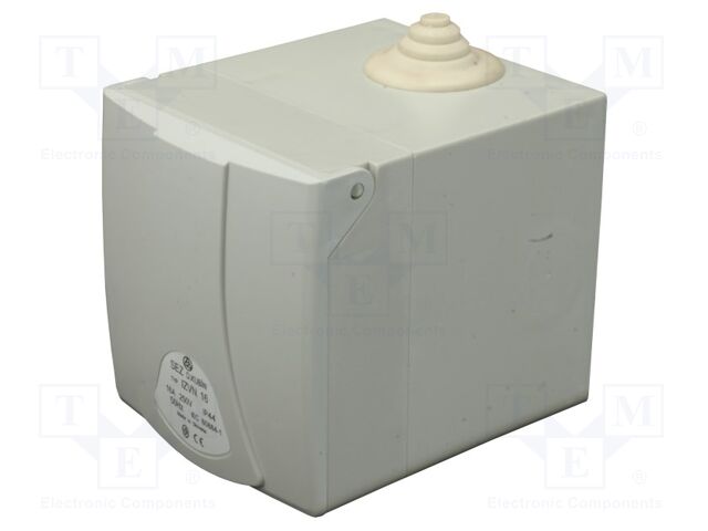 Connector: AC supply 3-phase; socket; female; 32A; 400VAC; IP44
