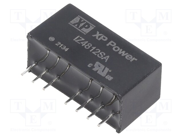Converter: DC/DC; 3W; Uin: 36÷72V; 12VDC; Iout: 250mA; SIP; 3.9g