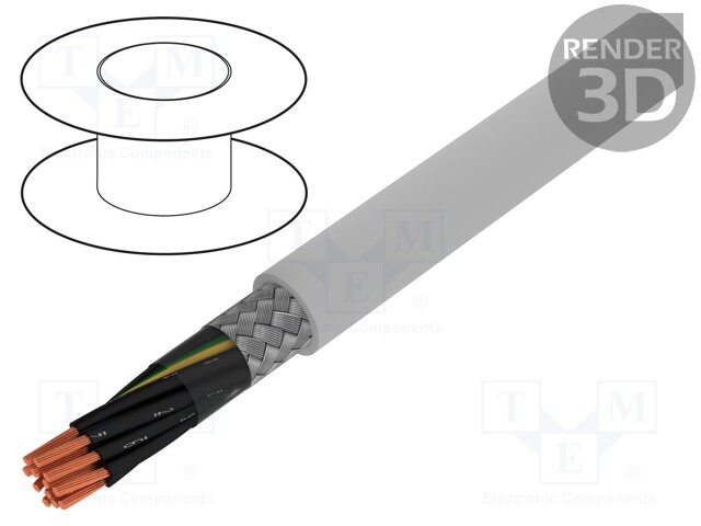Wire; ÖLFLEX® CLASSIC 115 CY; 12G0,5mm2; tinned copper braid