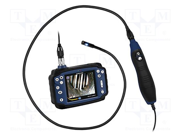 Inspection camera; Display: LCD 3,5"; 90°; Cam.res: 640x480; IP54