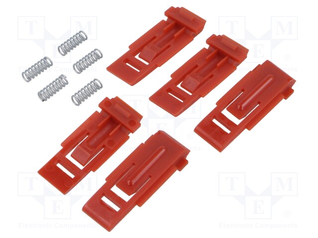 DIN rail mounting bracket