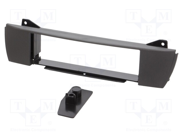 Radio mounting frame; BMW; 1 DIN; anthracite
