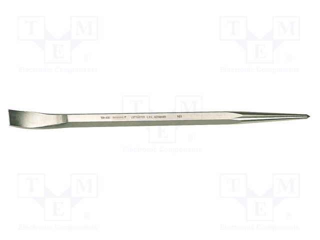 Clamp; L: 401mm; W: 23mm; for bending; Chrom-vanadium steel