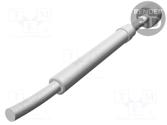 Test probe; Operational spring compression: 4mm; Ø: 3mm