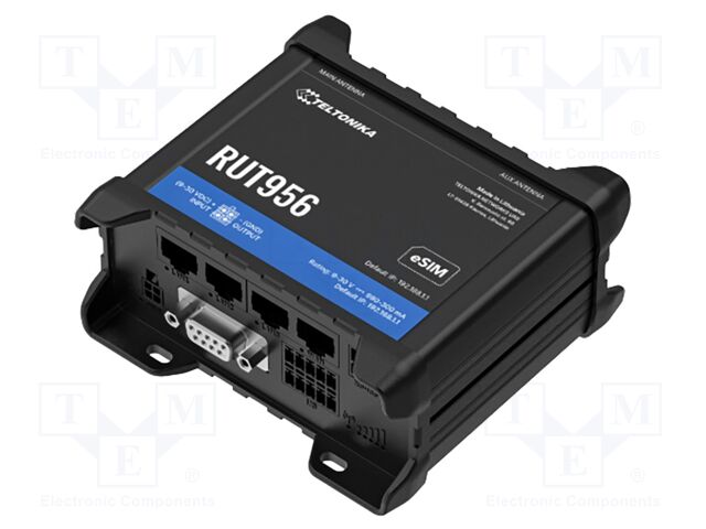 Module: router LTE; DDR2; 32kBSRAM,16MBFLASH; 4G,LTE; IP30