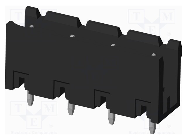 Connector: pluggable terminal block; socket; male; straight; THT