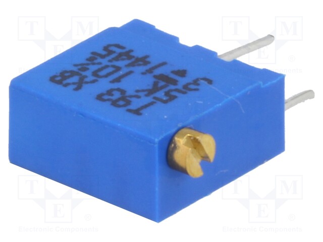 Potentiometer: mounting; multiturn; 5kΩ; 500mW; THT; ±10%; linear