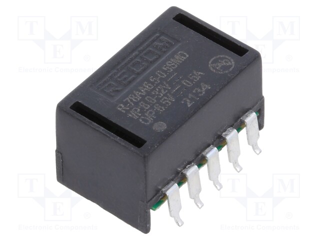 Converter: DC/DC; 3.25W; Uin: 8÷32V; Uout: 6.5VDC; Iout: 500mA; SMD