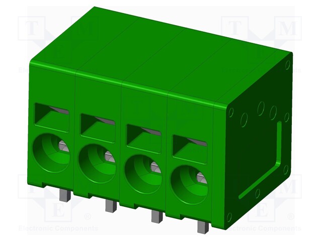Connector: PCB terminal block; terminal; Plating: tinned; on PCBs