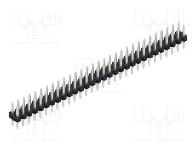 Connector: pin strips; pin header; male; PIN: 60; 2mm; THT; 2x30