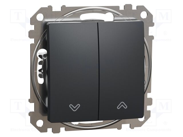 Blind switch; 250VAC; IP20; plaster embedded,in mounting box