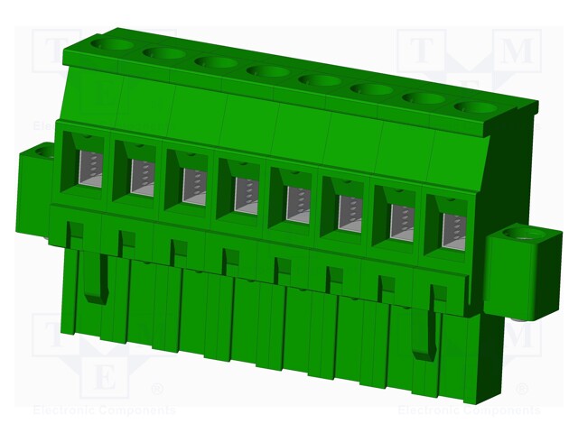 Connector: pluggable terminal block; plug; female; angled 90°
