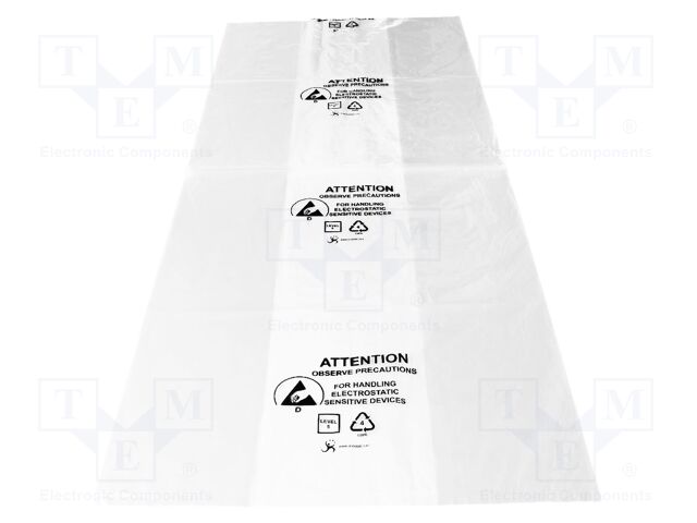 Waste bag; ESD; 450x735x990mm; Thk: 32.5um; 110l; 100pcs.