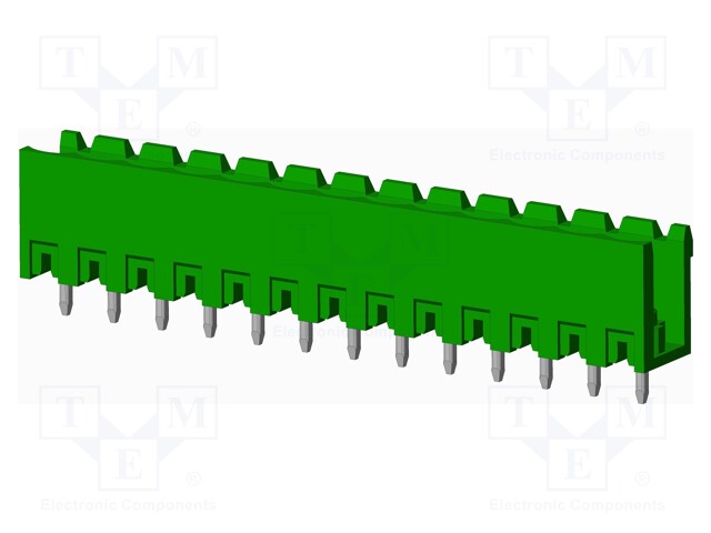Connector: pluggable terminal block; socket; male; straight; THT