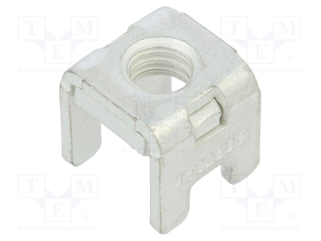 Straight; Plating: tinned; THT,screw terminal; Contacts: copper