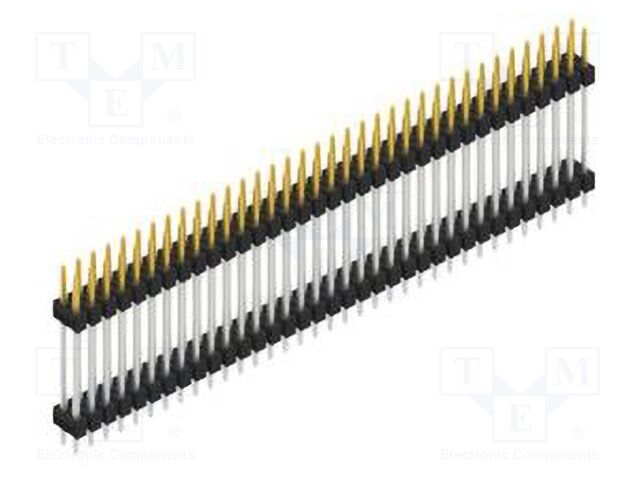 Connector: pin strips; pin header; male; PIN: 70; 2.54mm; THT; 2x35
