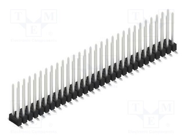 Connector: pin strips; pin header; male; PIN: 58; 2.54mm; SMT; 2x29