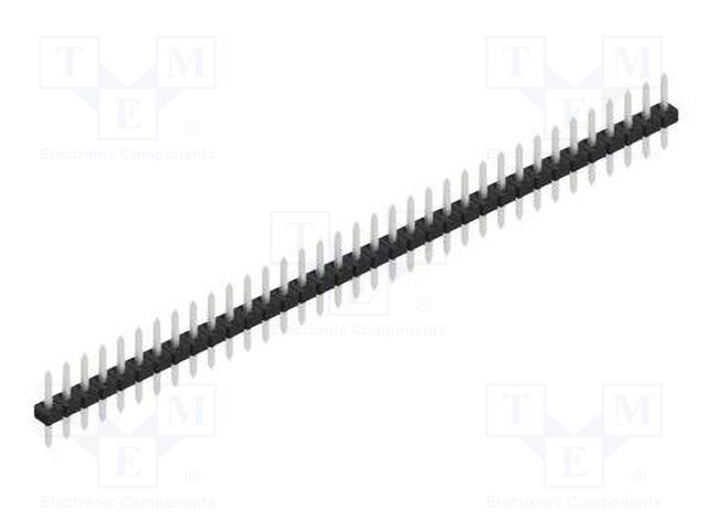 Connector: pin strips; pin header; male; PIN: 35; 2mm; THT; 1x35