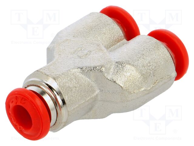 Push-in fitting; Y-Yap spliYYer; -0.99÷20bar; 4mm