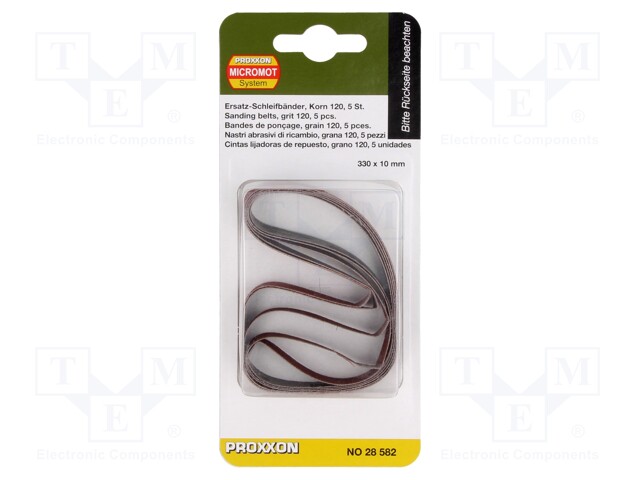 Endless sanding belt; 5pcs; Granularity: 180